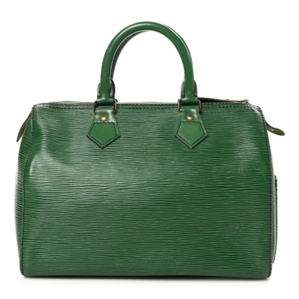 Louis Vuitton Speedy 25 in Borneo Green Epi Leather 💚